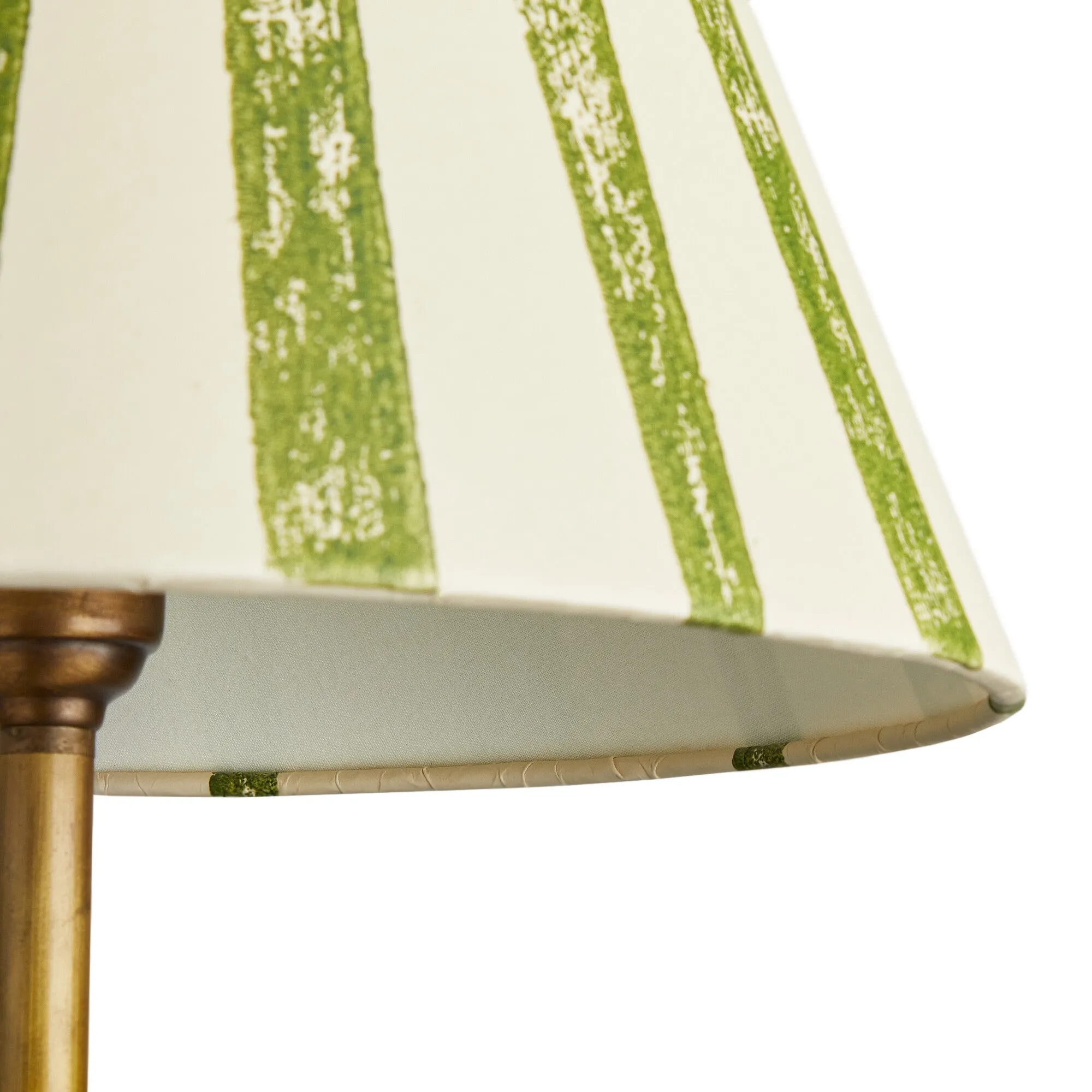20cm empire shade in verdant tapers hand painted card