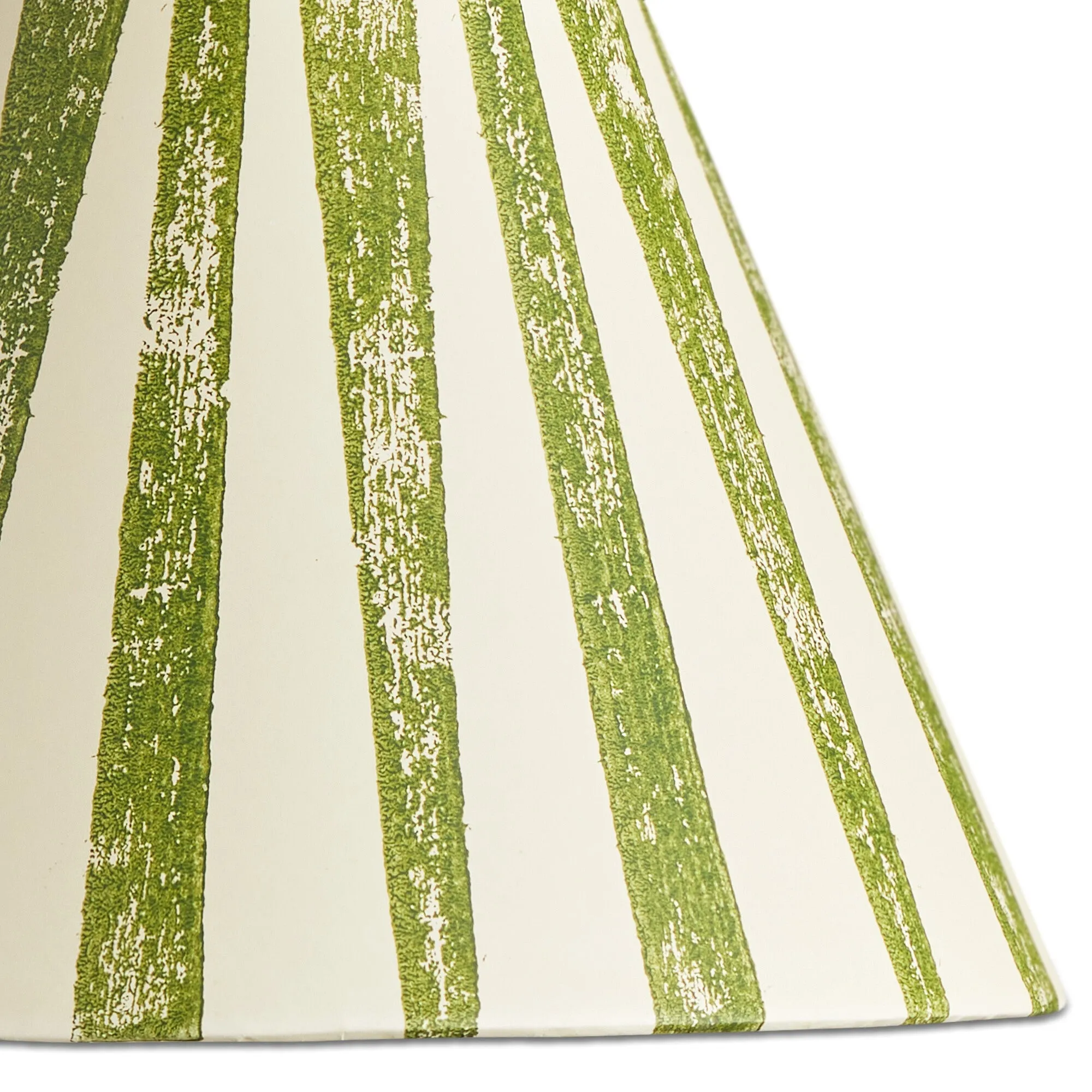 20cm empire shade in verdant tapers hand painted card