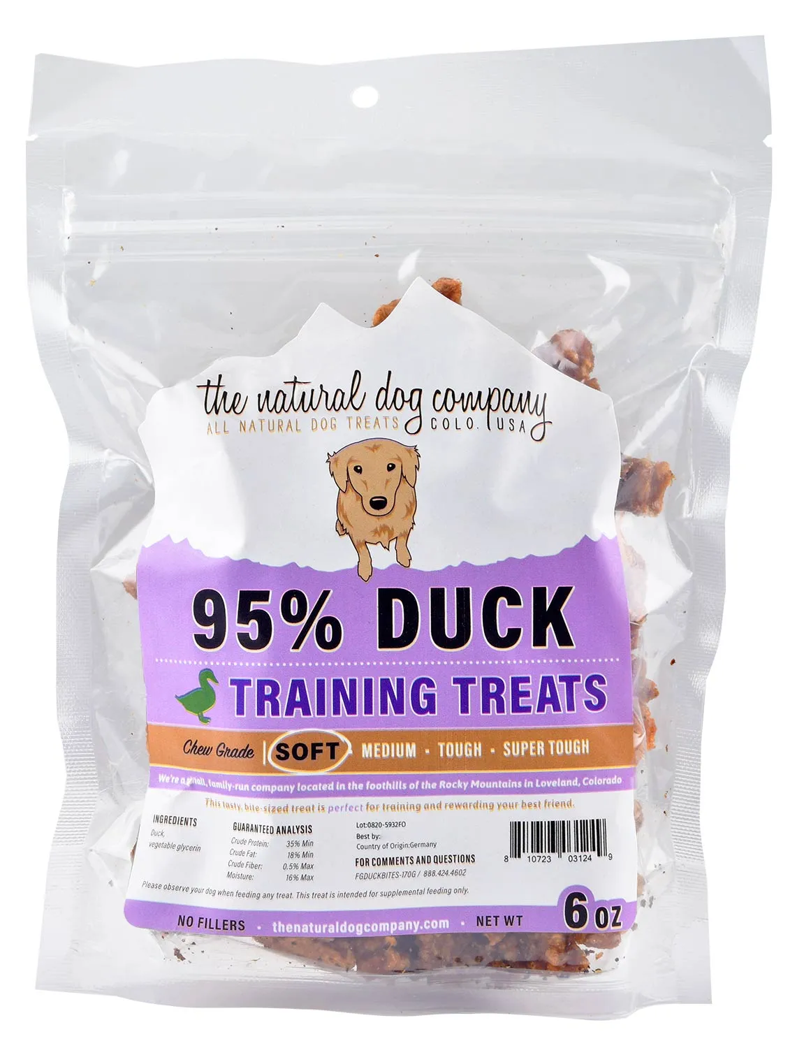 95% Meat Training Treats, 6 oz