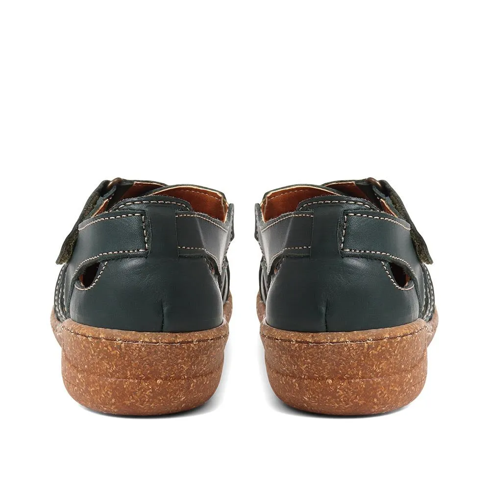 Adjustable Leather Shoes - HAK37015 / 323 867