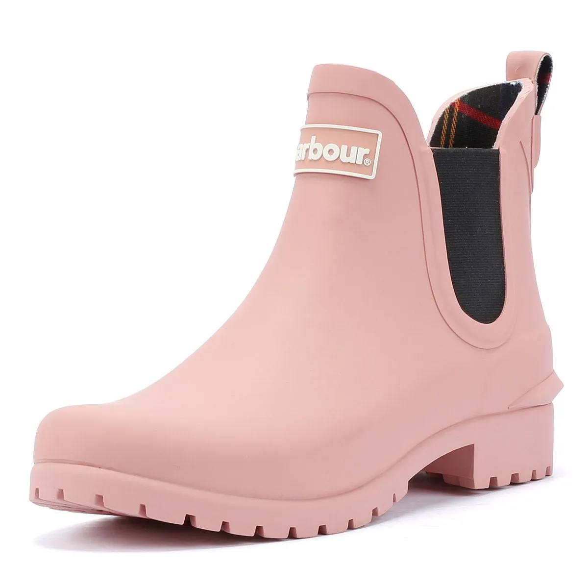 Barbour Wilton Women's Pink Ankle Wellington Boots