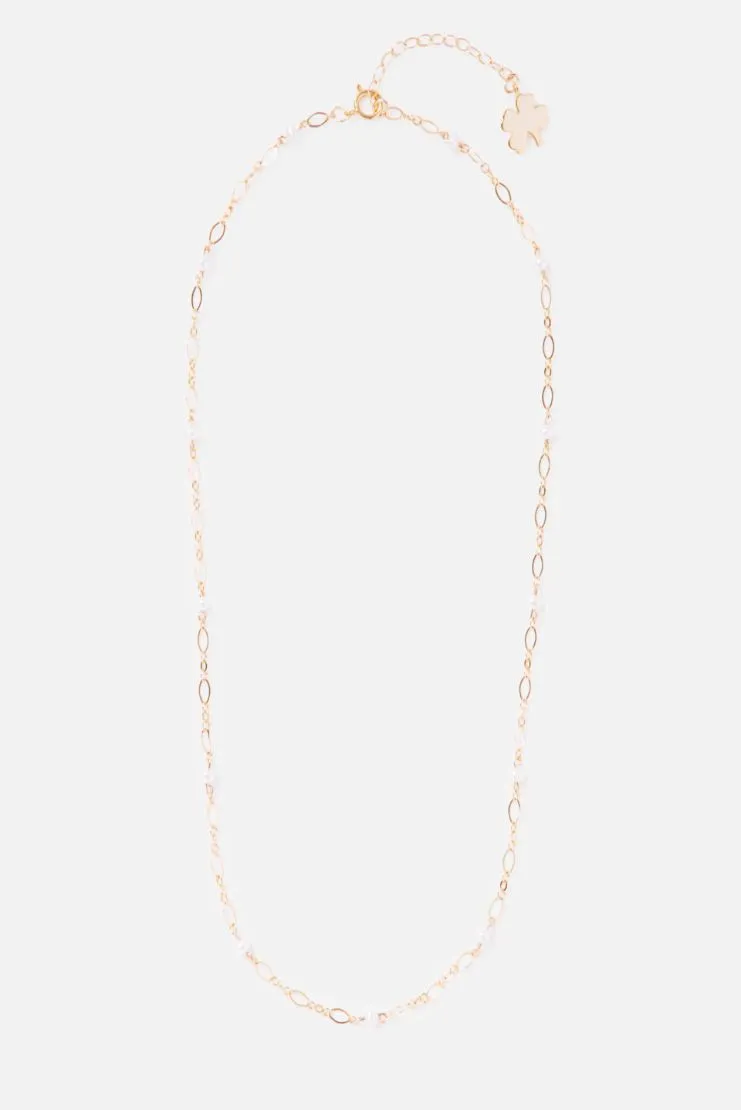 Beaded 14K Gold Filled Fancy Chain