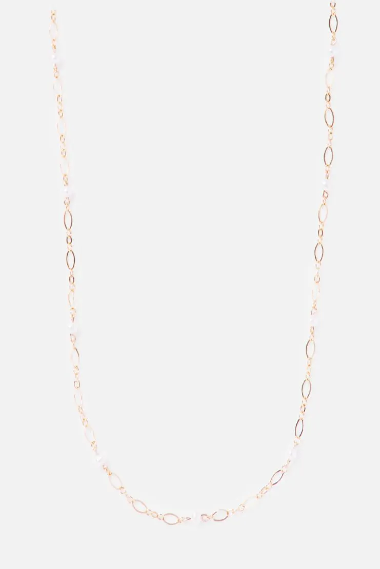 Beaded 14K Gold Filled Fancy Chain