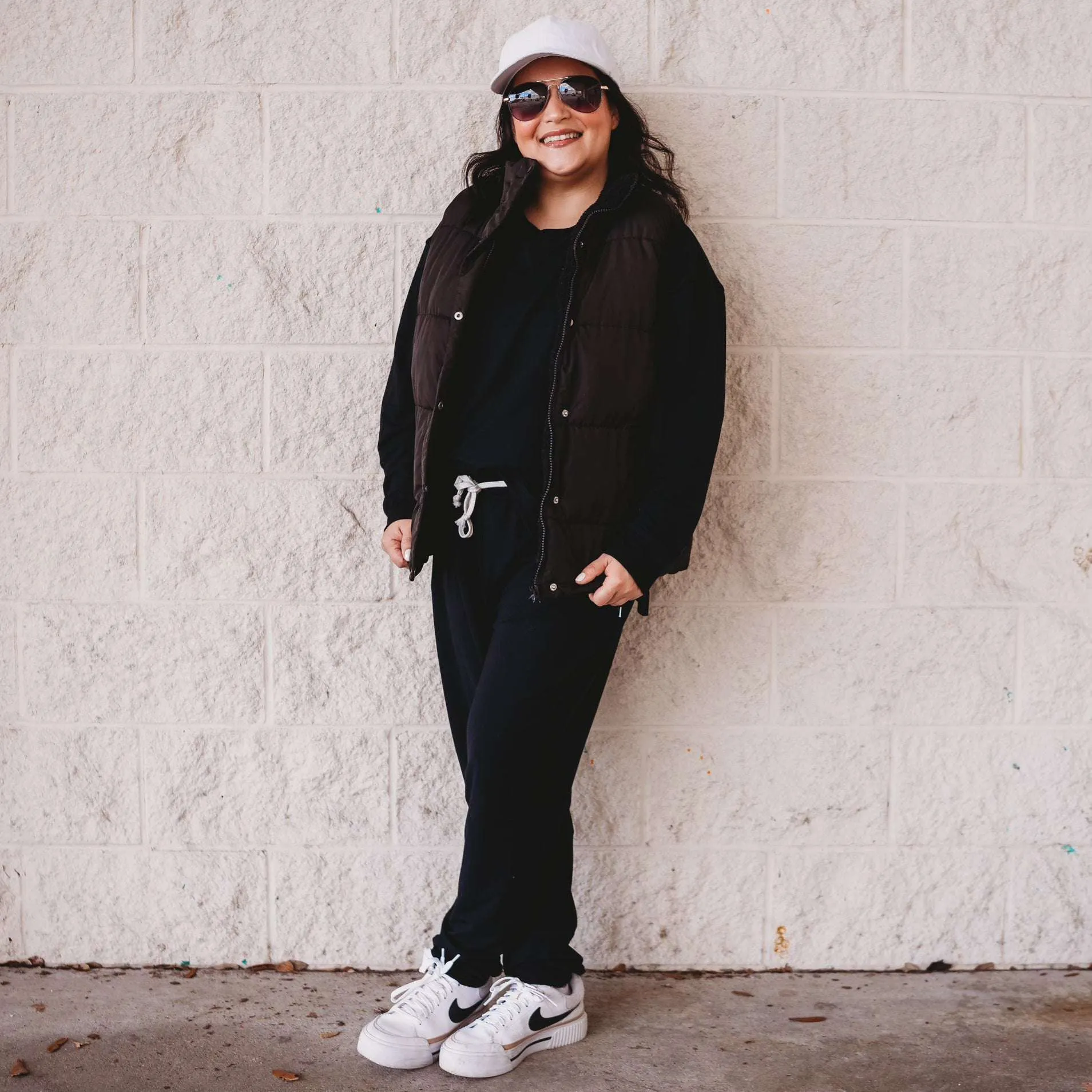 Black Terry Dream Women's Joggers
