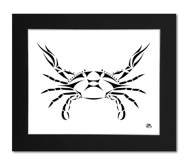 Blue Crab Art Print