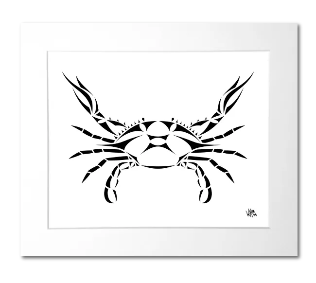 Blue Crab Art Print