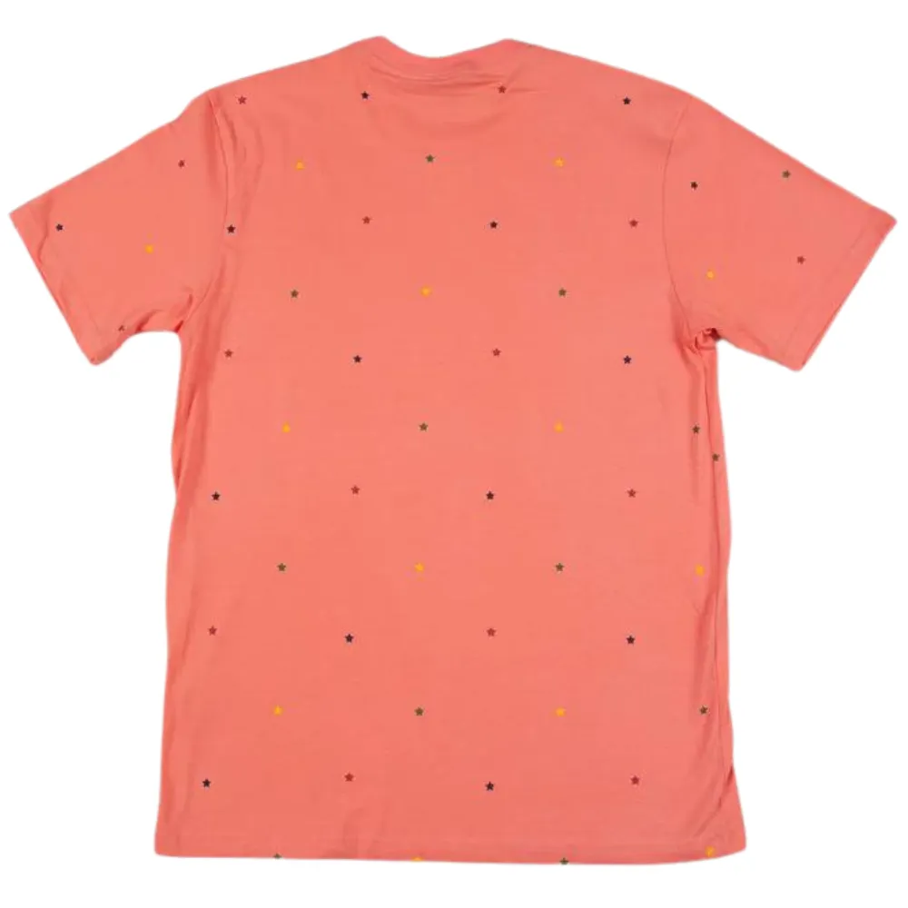 Camiseta LRG Stars Salmão