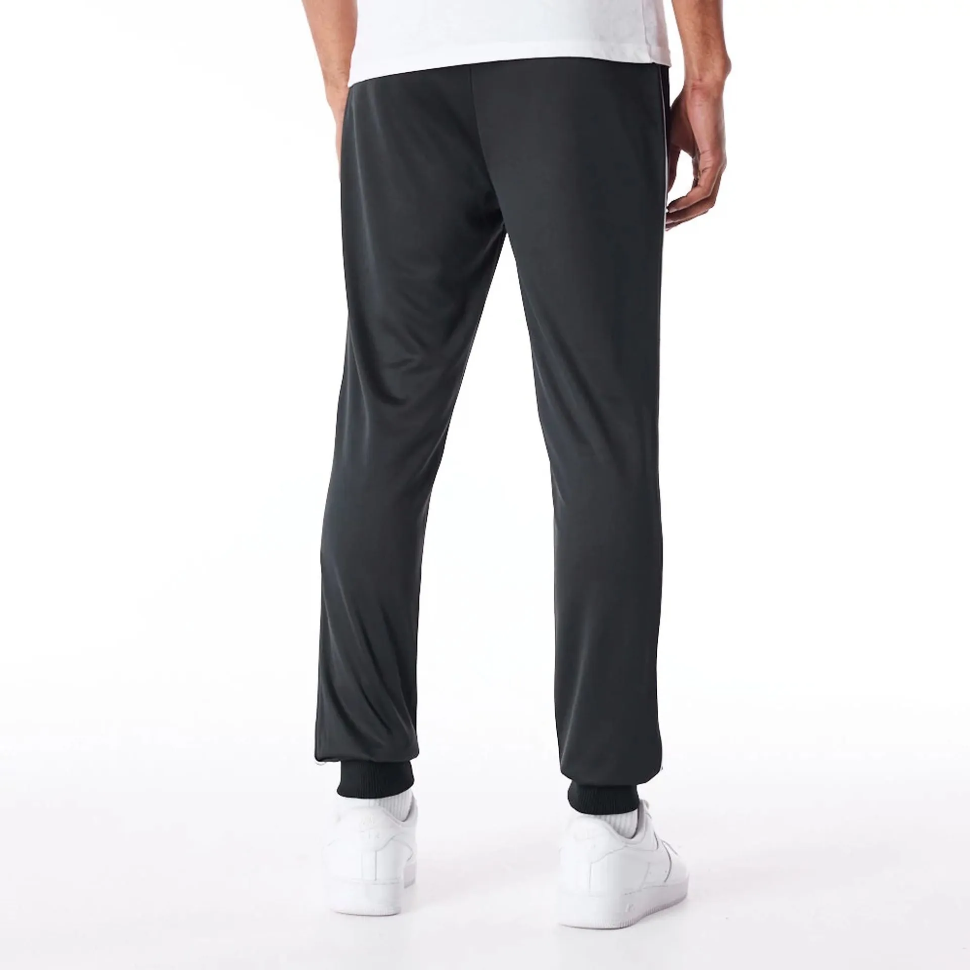 Chicago Bulls NBA Script Black Fleece Track Joggers