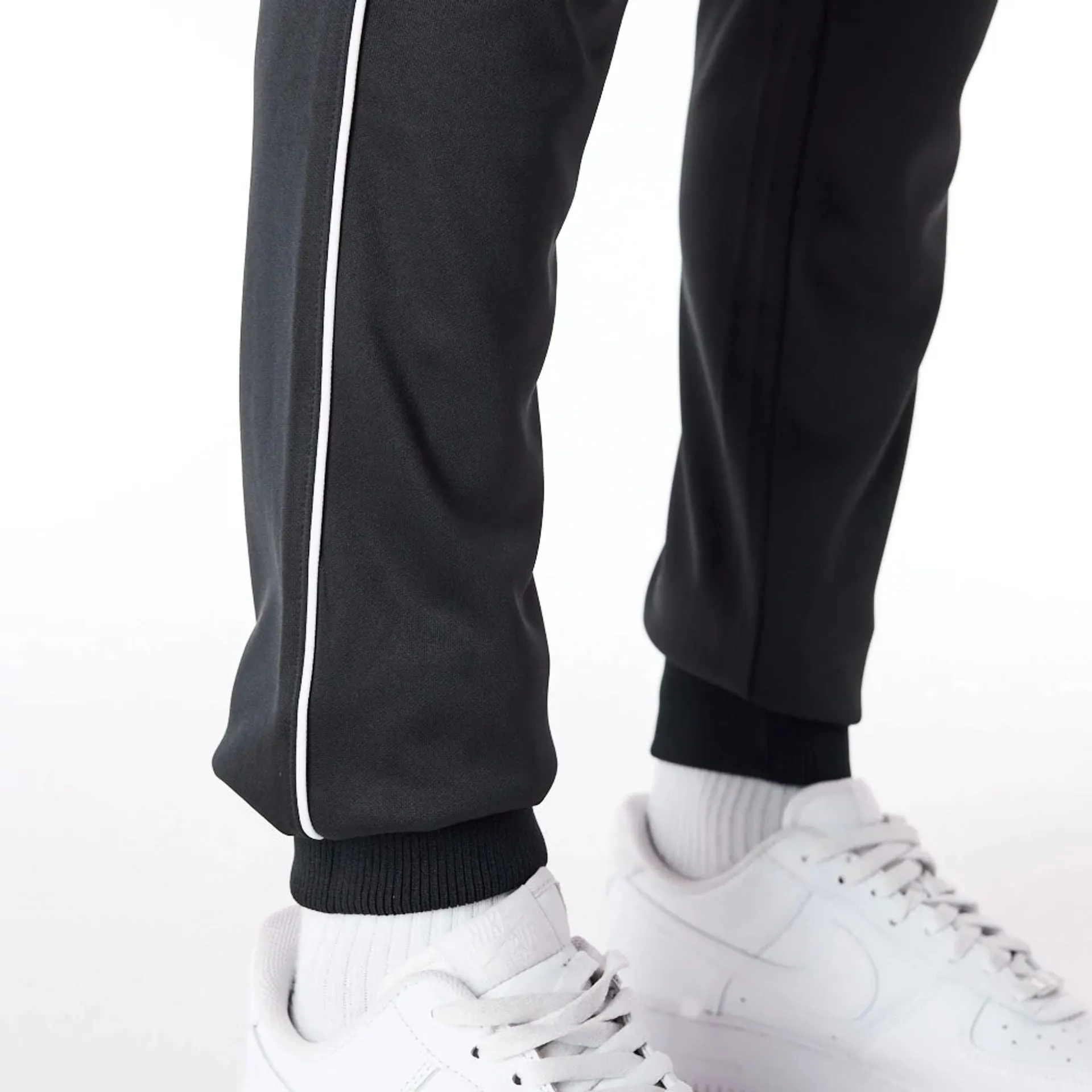 Chicago Bulls NBA Script Black Fleece Track Joggers