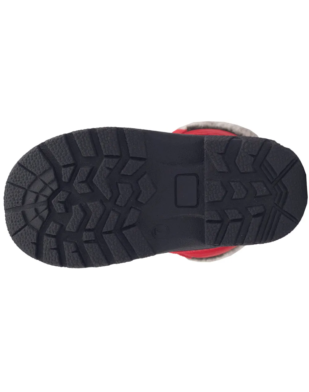 CHILDREN’S WINTER SNOW BOOTS, DEEP RED