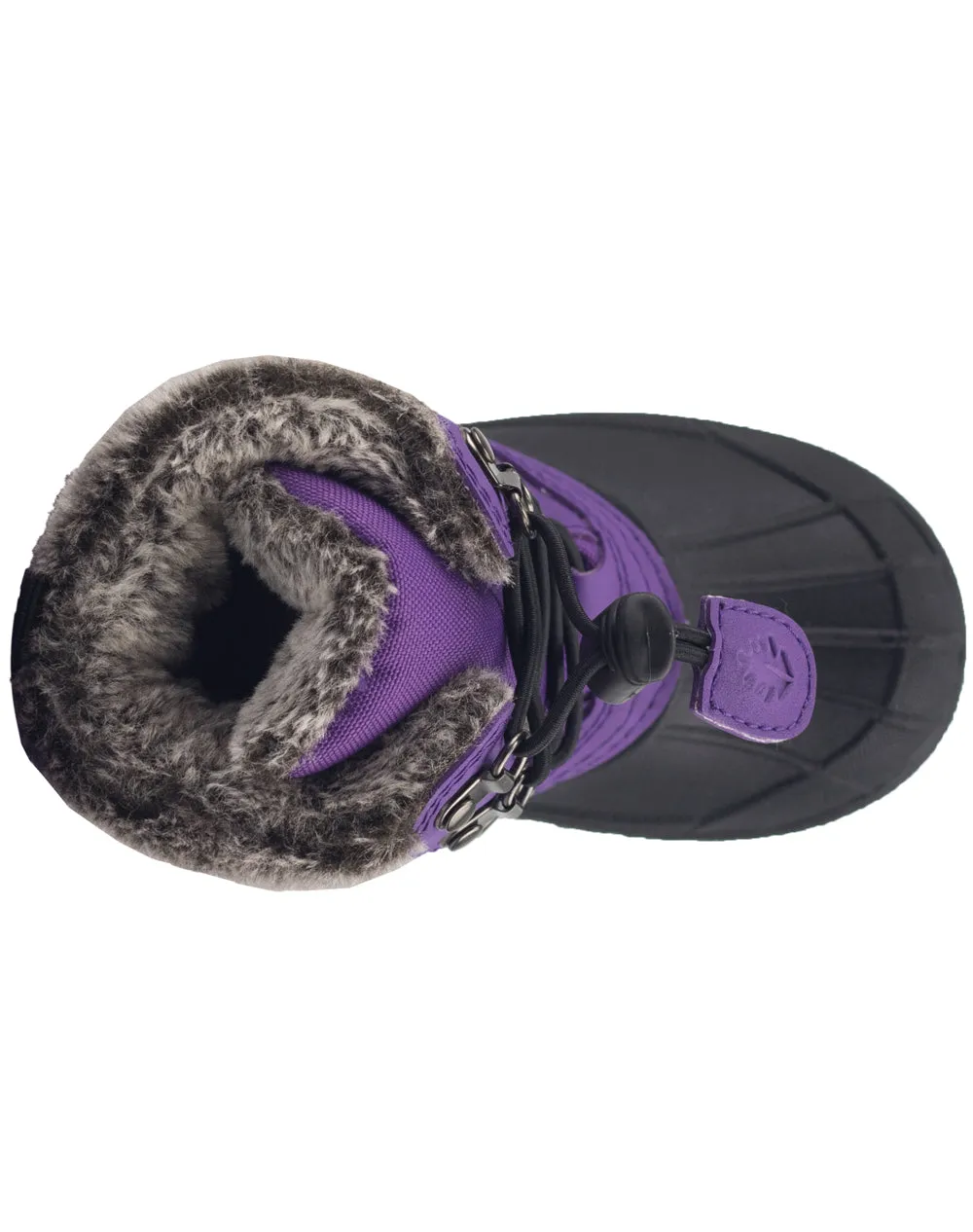 CHILDREN’S WINTER SNOW BOOTS, PLUM PURPLE