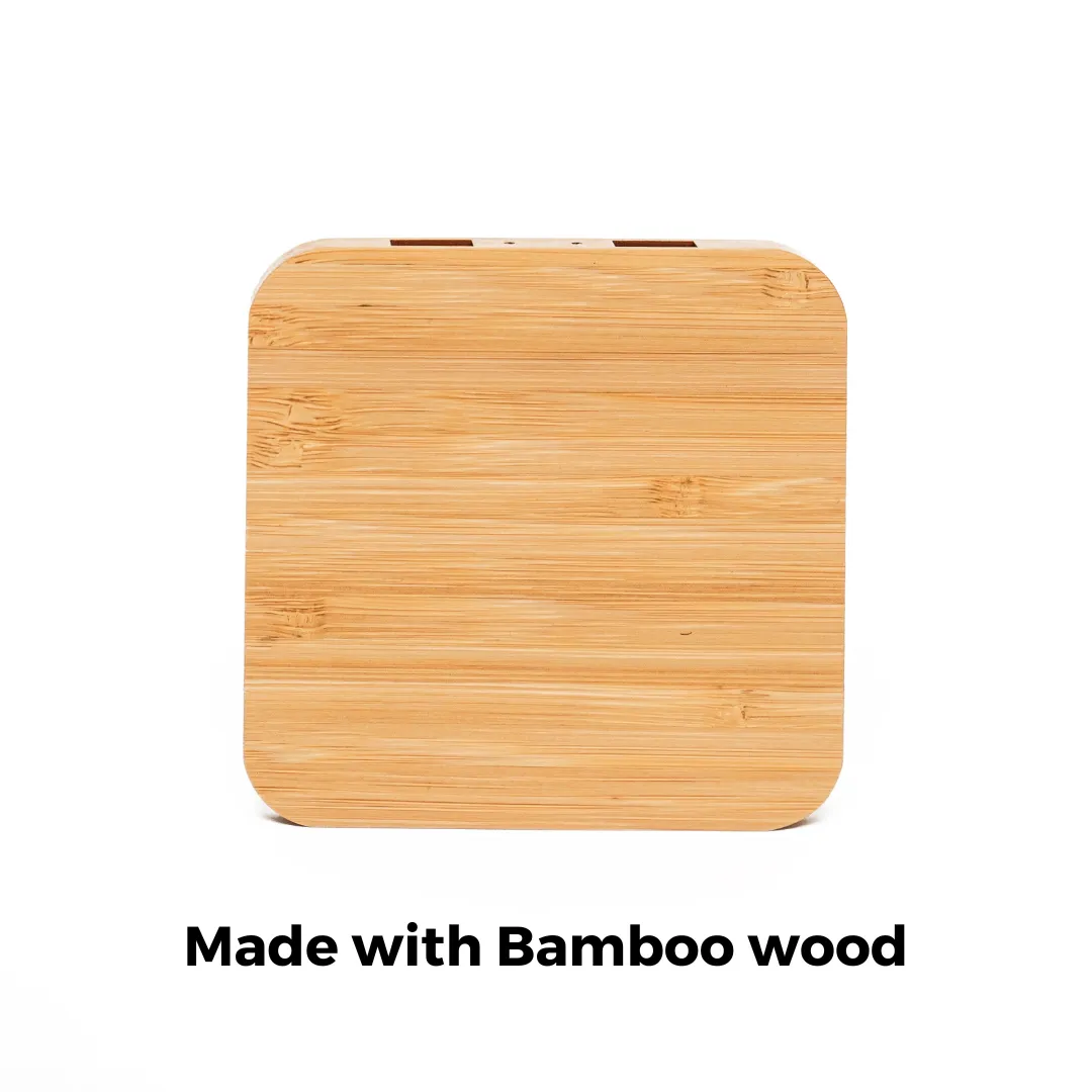 Chokore Bamboo 15W Wireless Phone Charging Pad