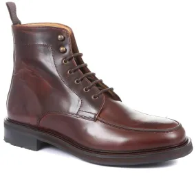 Clapham Leather Suede Ankle Boots - CLAPHAM / 321 129