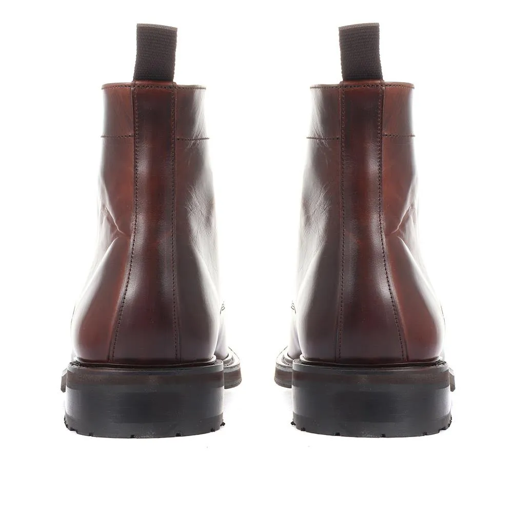 Clapham Leather Suede Ankle Boots - CLAPHAM / 321 129