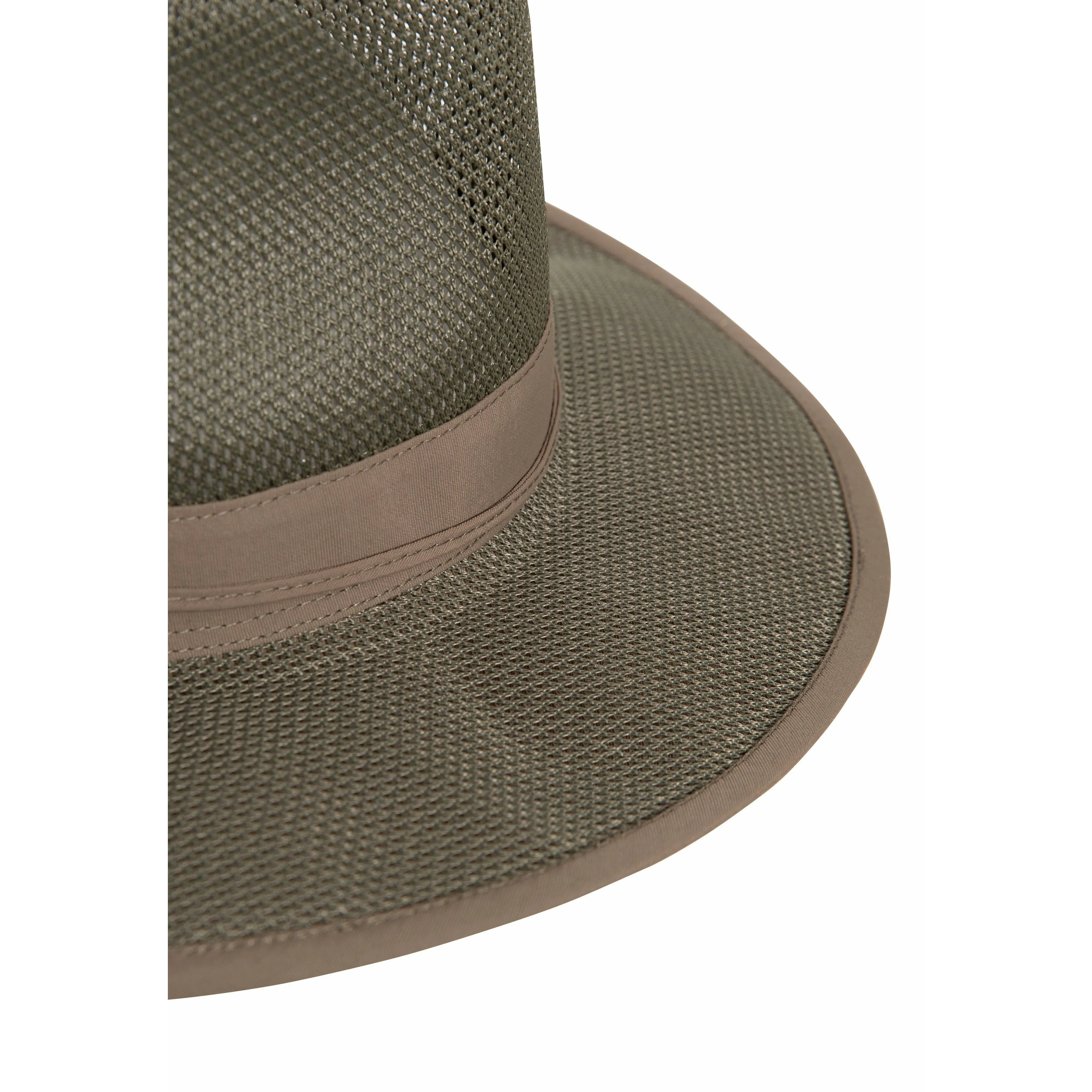Classified Unisex Panama Mesh Hat - Khaki