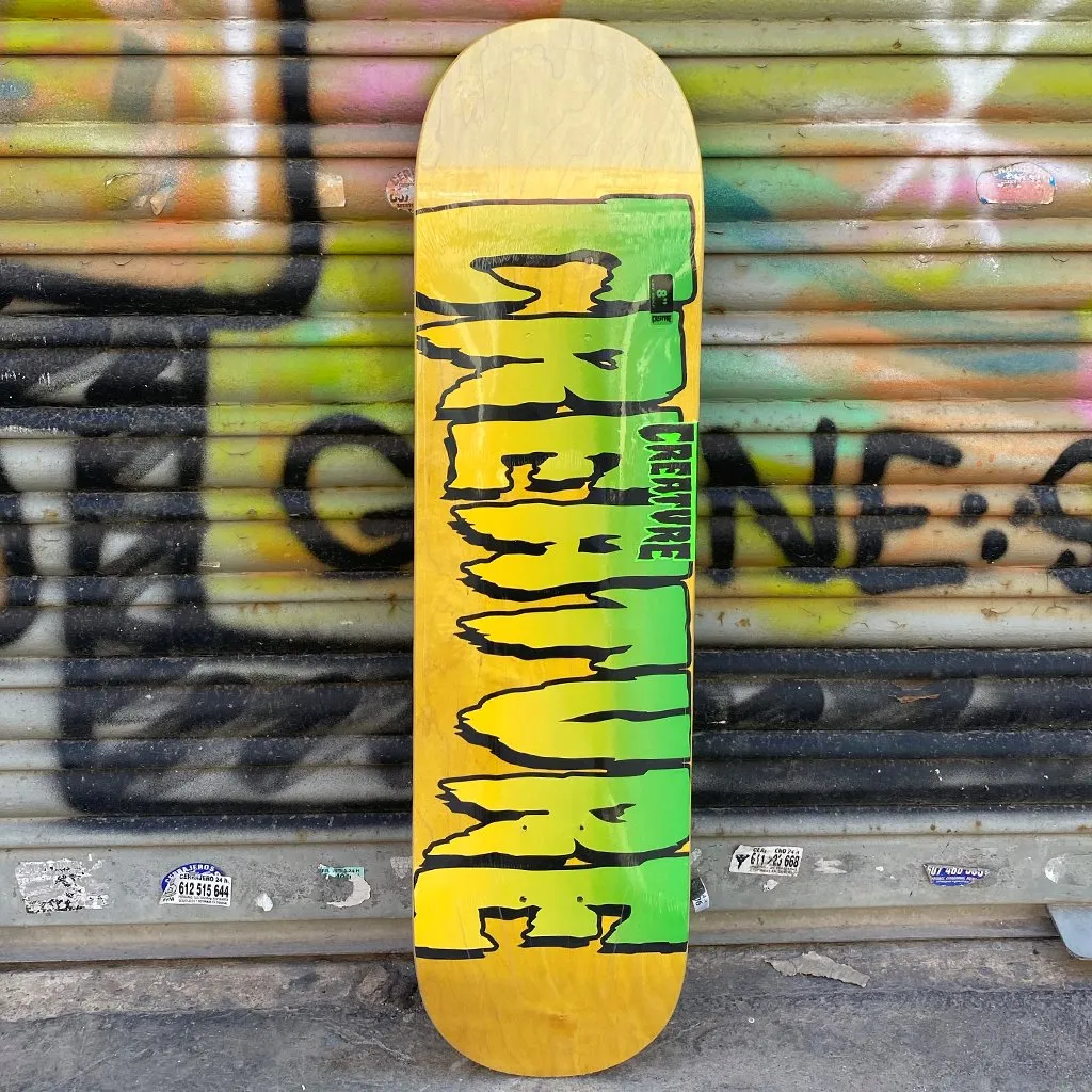 Creature Skateboards Logo Stumps 8.0 Skateboard Deck- Tabla Skate