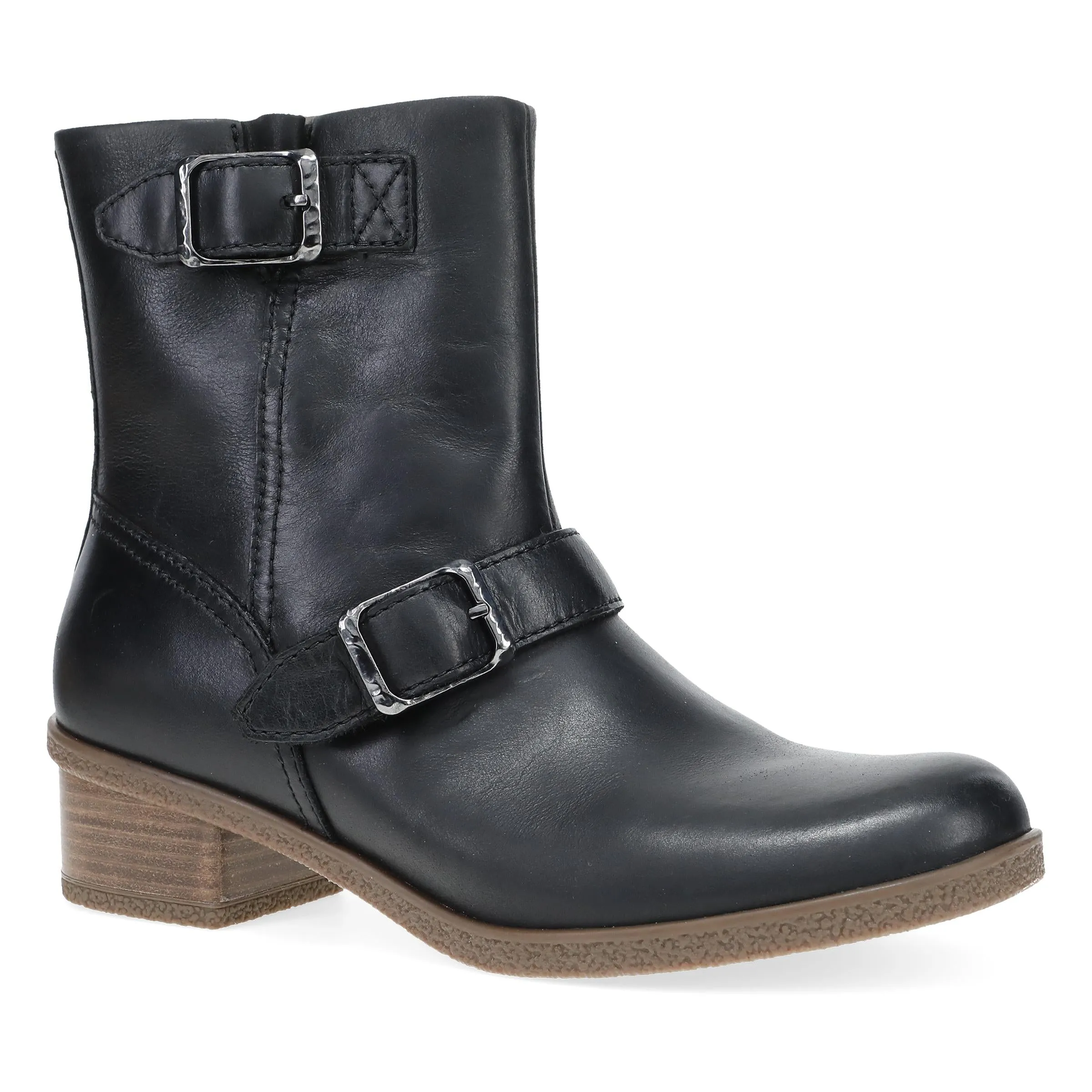 Delphine Black Waterproof Burnished