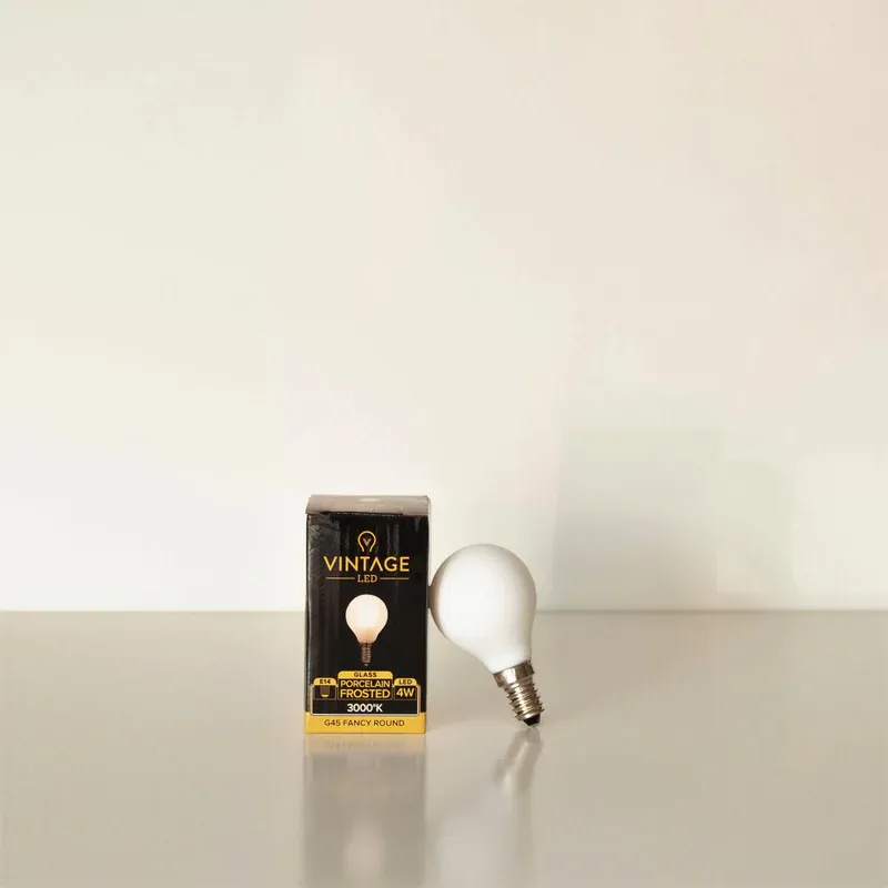 Dimmable E14 LED | G45 | 4W | 3000K