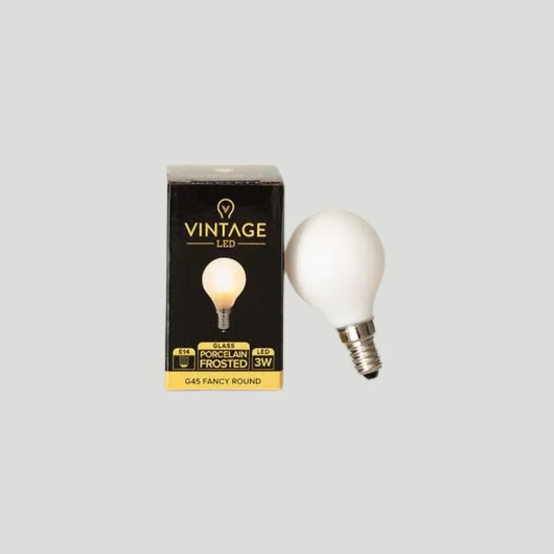 Dimmable E14 LED | G45 | 4W | 3000K