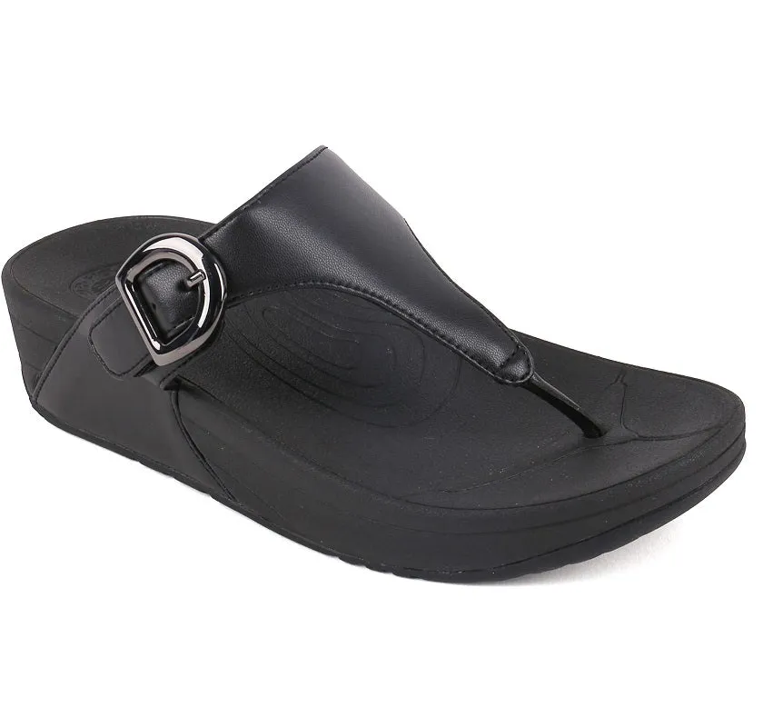 DR.KONG WOMEN TOTAL CONTACT SANDALS DK-S3001777-BLK(RP : $149)
