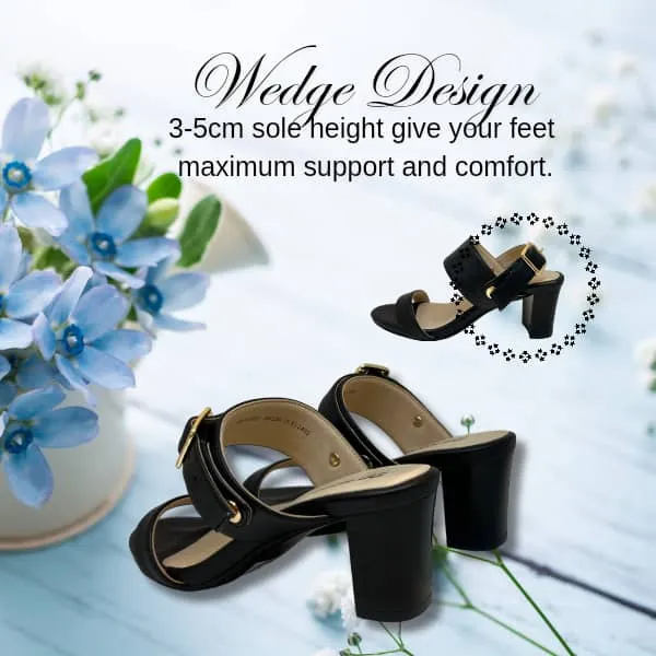 DR.KONG WOMEN TOTAL CONTACT SANDALS DK-S3001832-BLK(RP : $149)