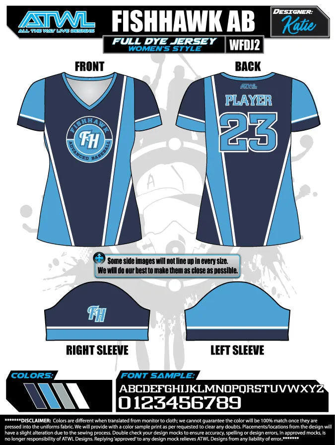 Fishhawk Advanced Baseball Women's Jersey