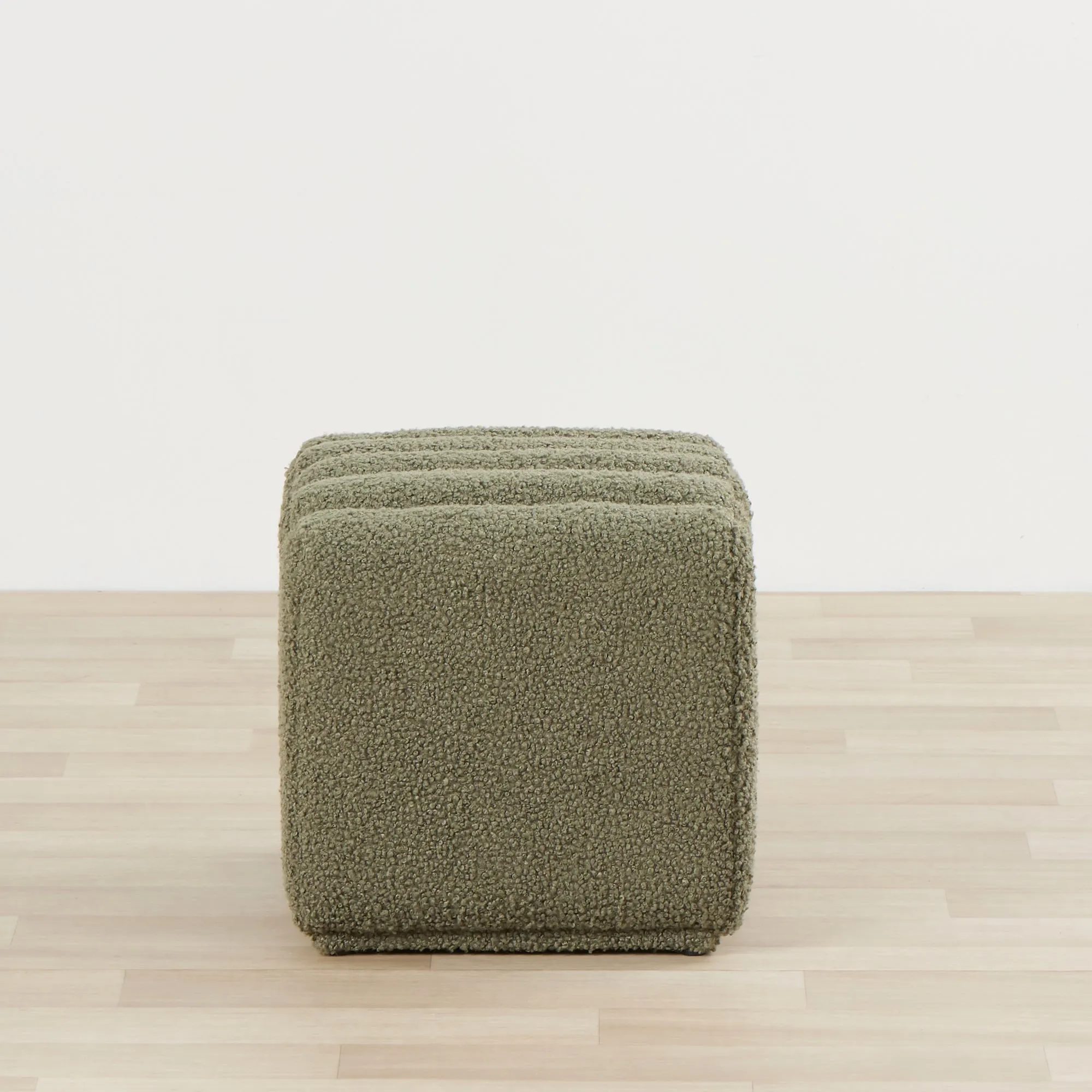 Florie Ottoman - Olive Green