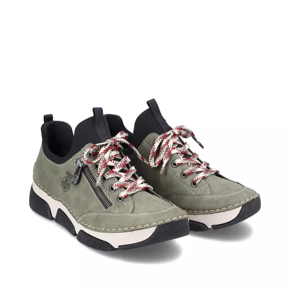 Forest Green Lace Up/Slip On Shoe