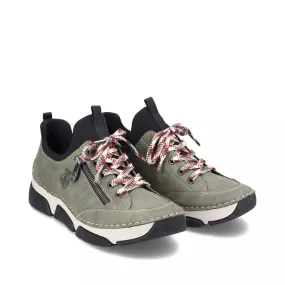 Forest Green Lace Up/Slip On Shoe