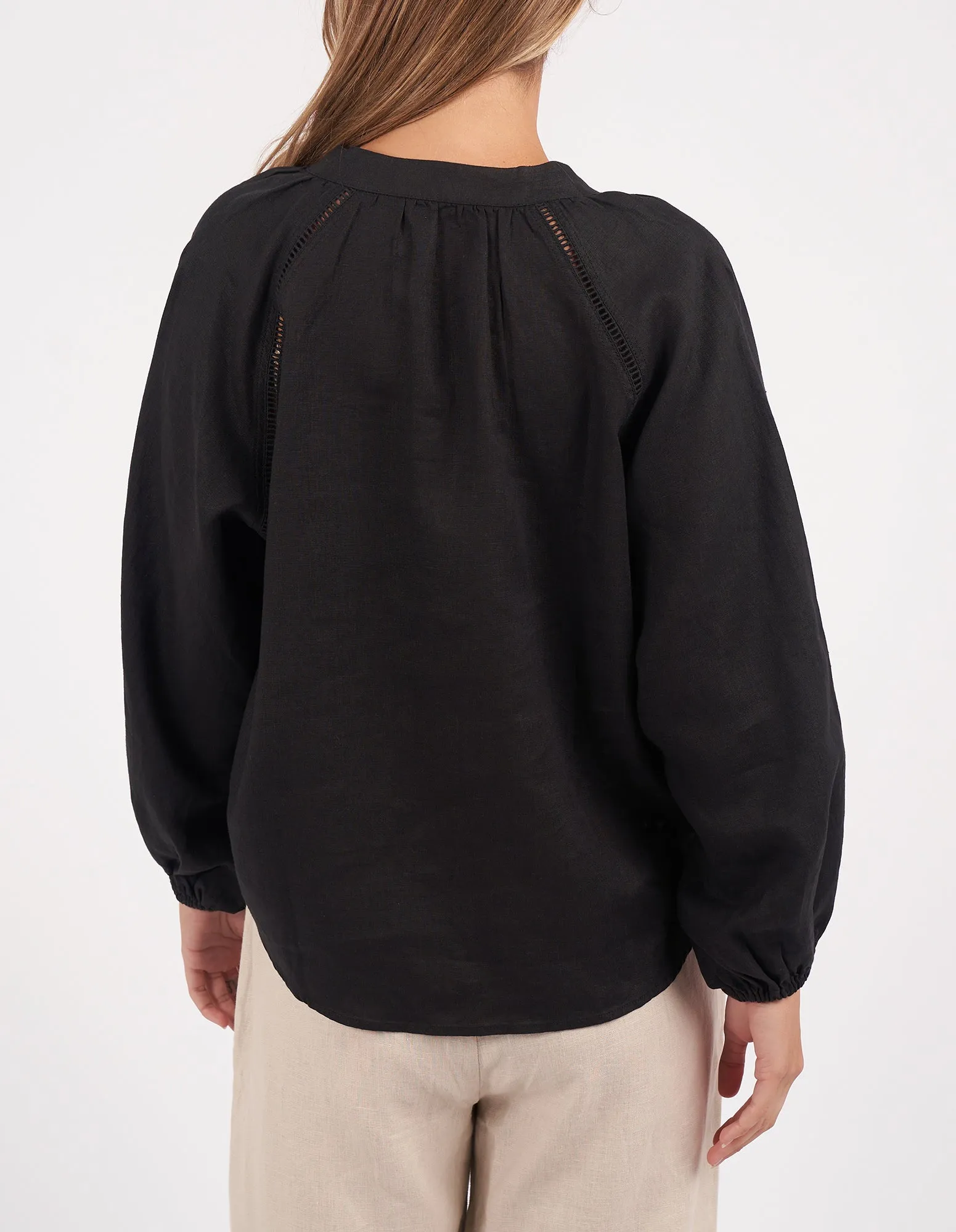 Foxwood - Sardinia Blouse - Black