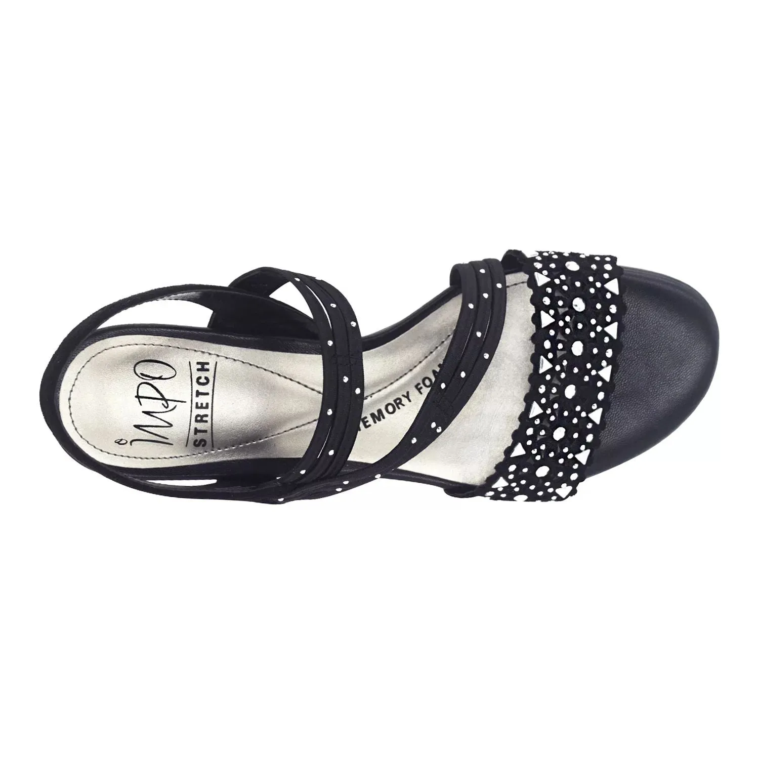Impo Gatrina Women's Wedge Sandals in Impo Memory Foam