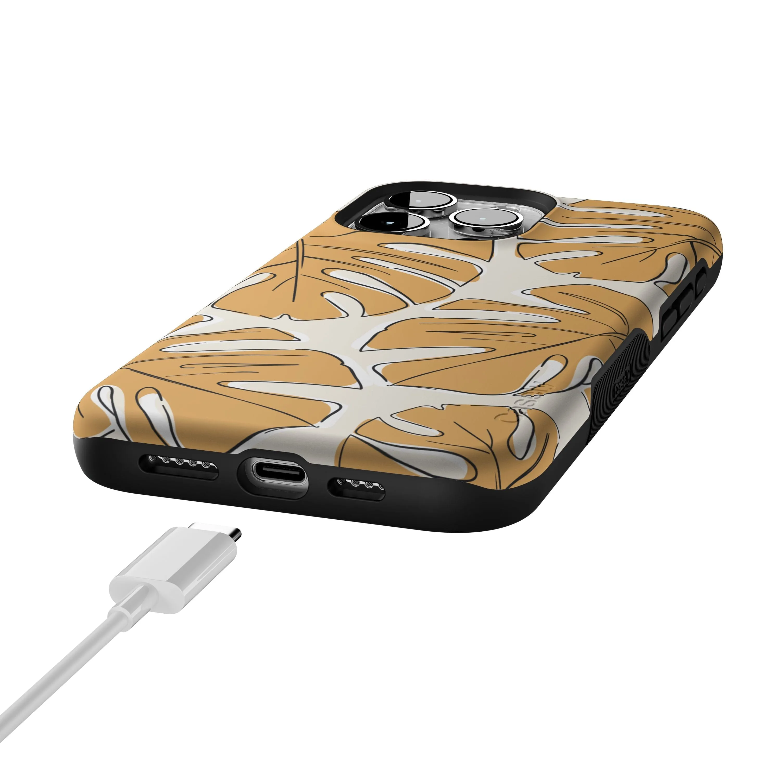 Island Time | Tropical Leaves Floral Case
