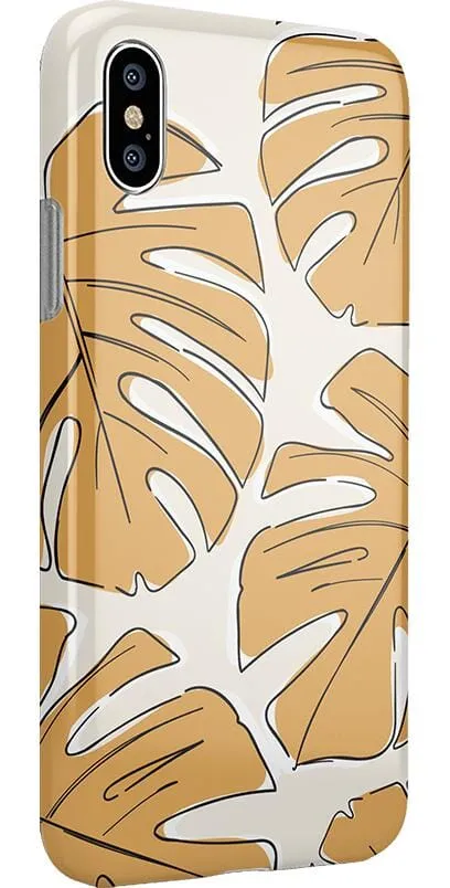 Island Time | Tropical Leaves Floral Case