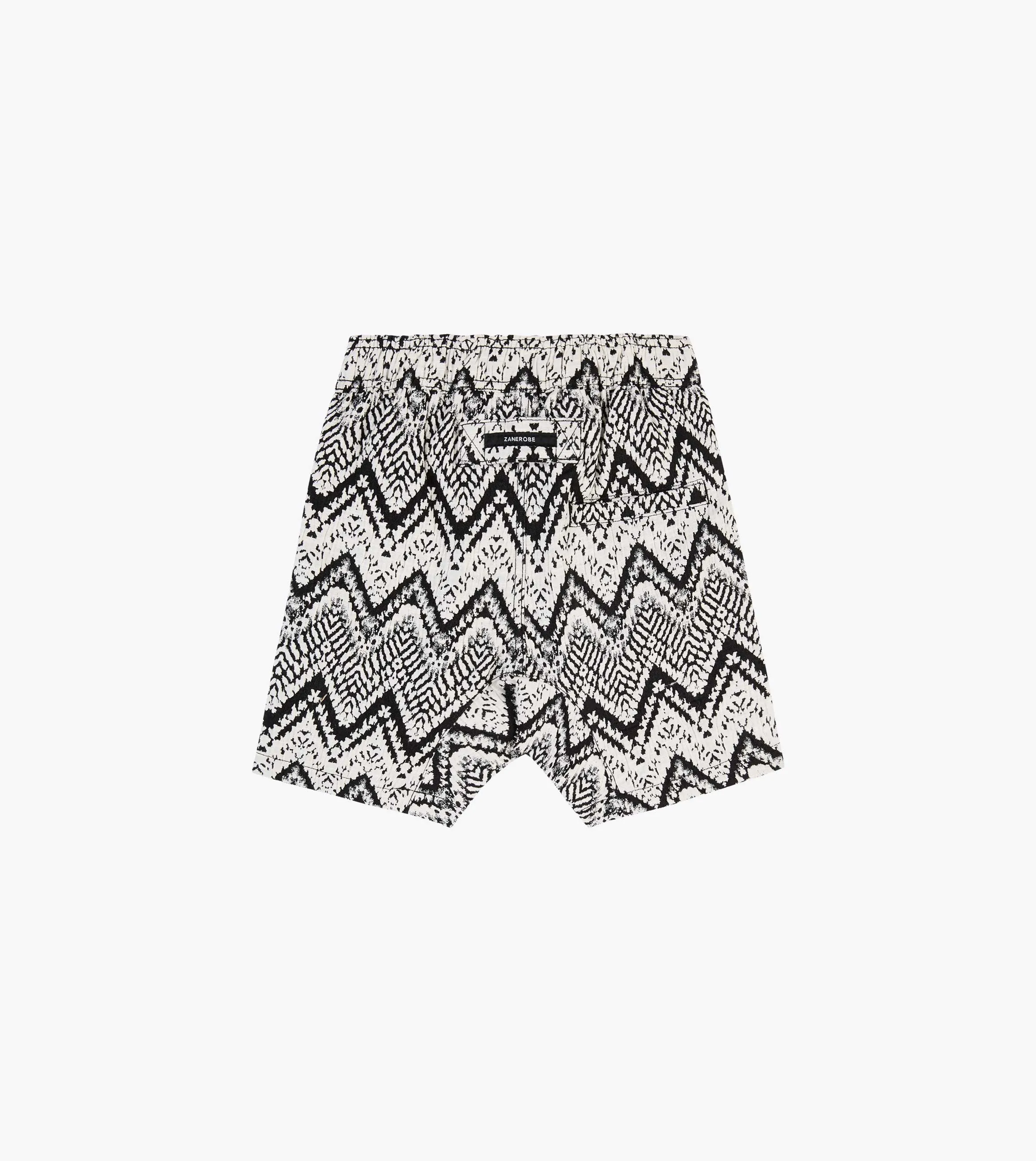 Kids Smallshot ZZ Short Black/White