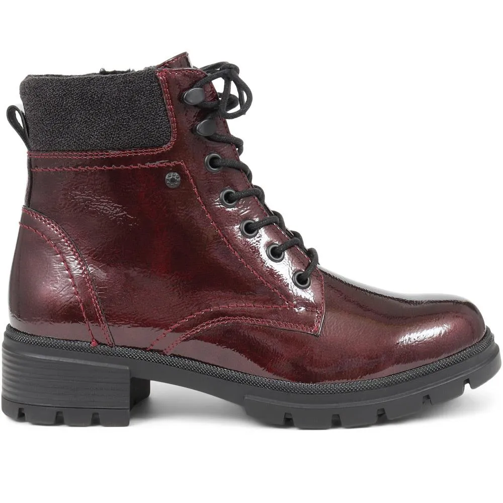Stylish Lace-Up Ankle Boots, Model CENTR38001, Color 324 137 - Ideal for Casual Wear