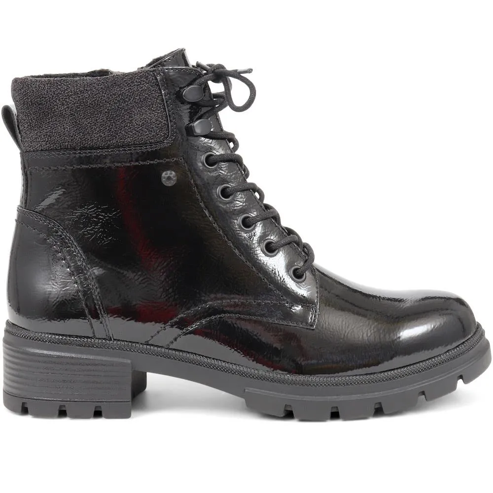 Stylish Lace-Up Ankle Boots, Model CENTR38001, Color 324 137 - Ideal for Casual Wear