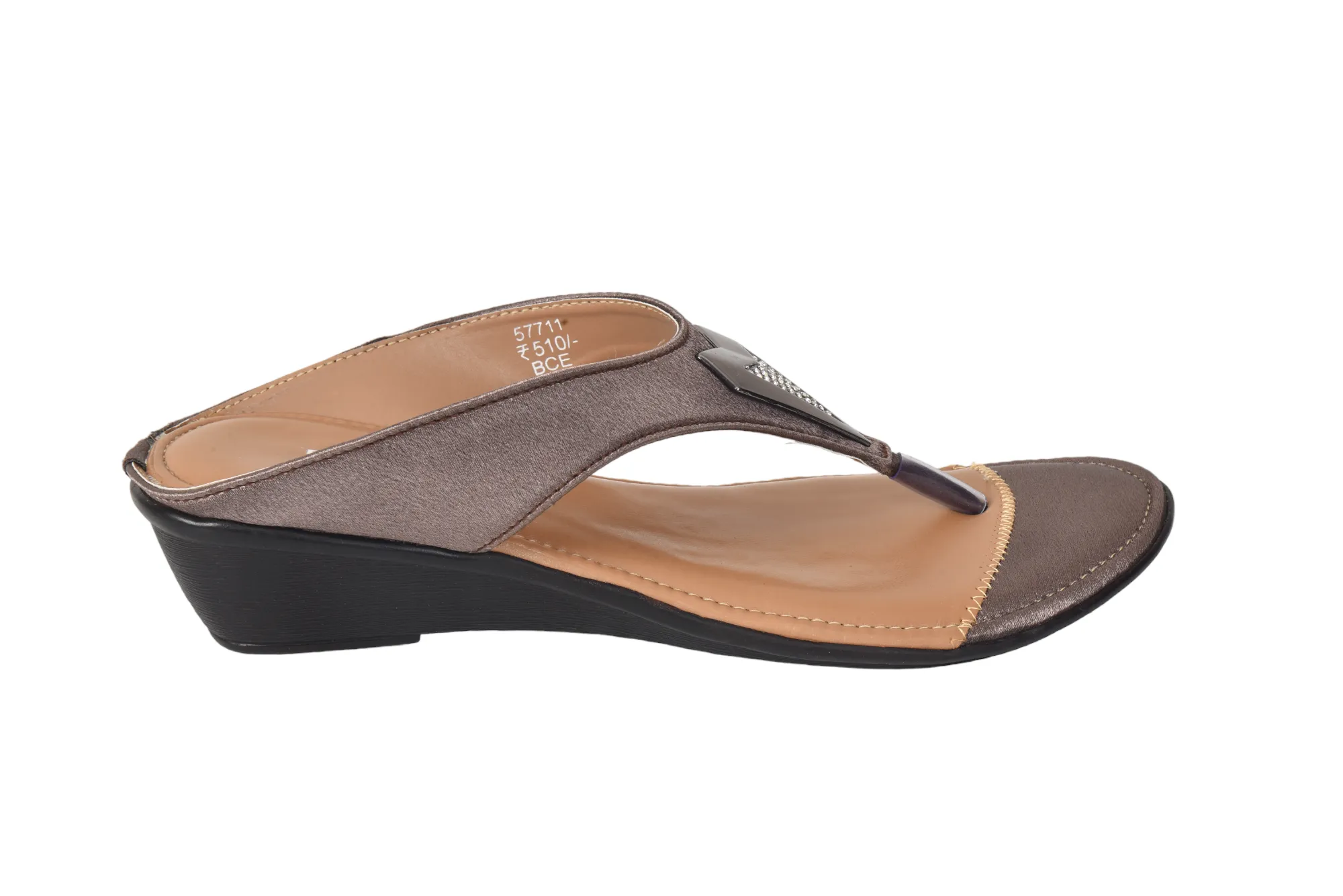 Ladies Fancy Heel Chappal 57711
