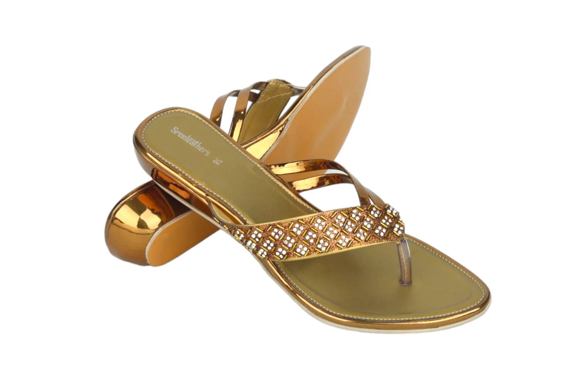 LADIES FANCY HEEL CHAPPAL 911102