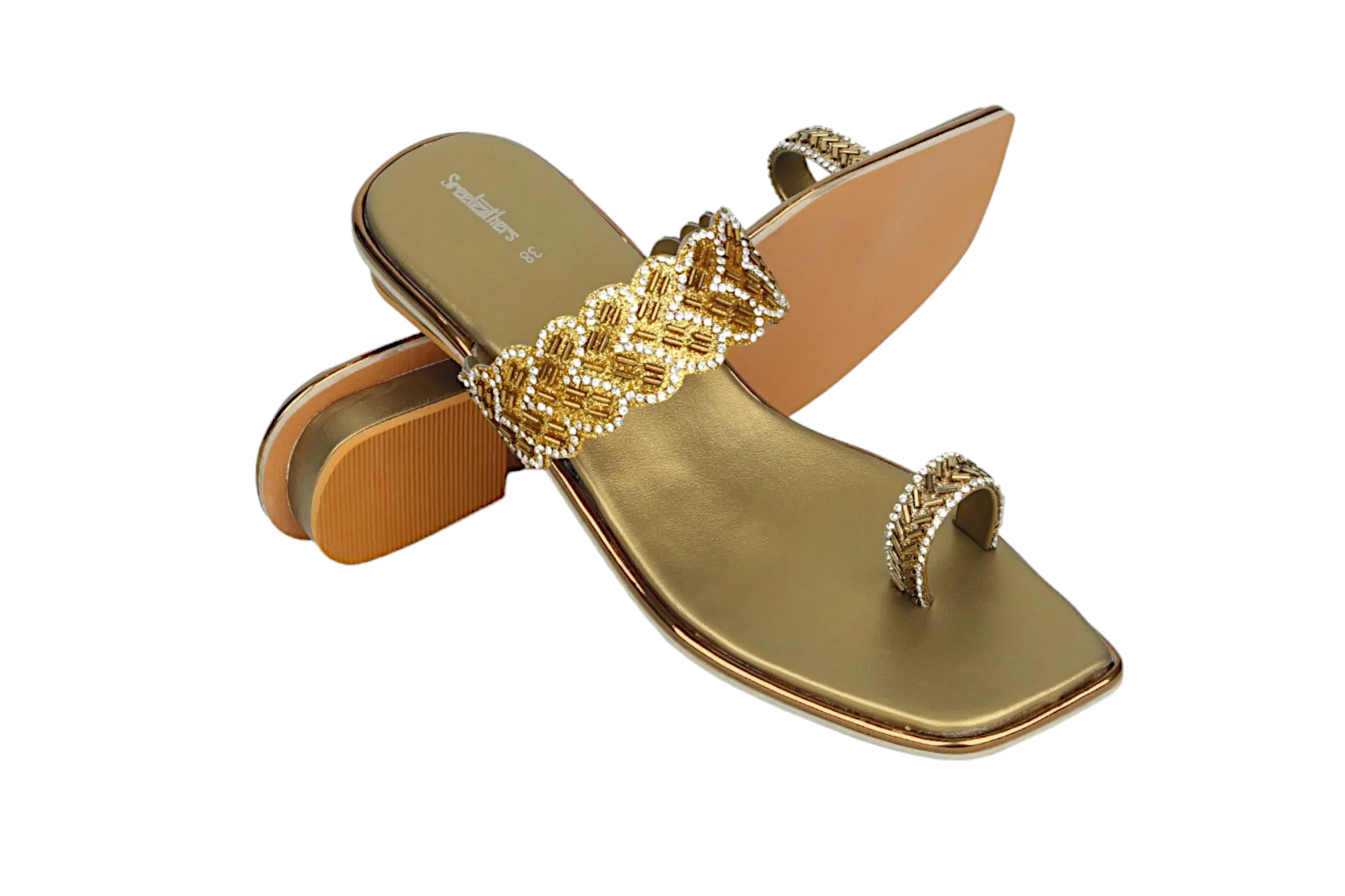 LADIES FANCY HEEL CHAPPAL 911107
