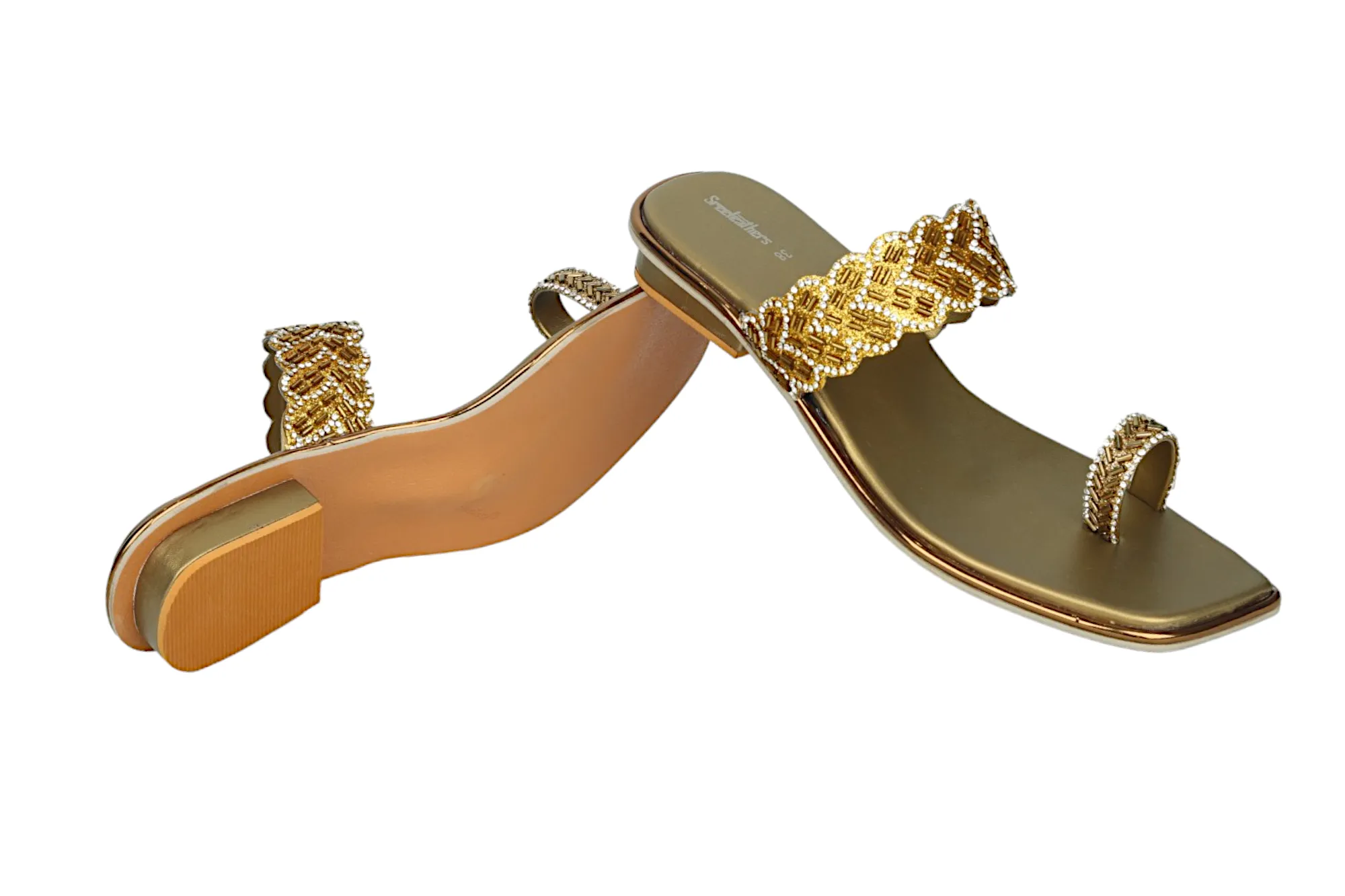 LADIES FANCY HEEL CHAPPAL 911107