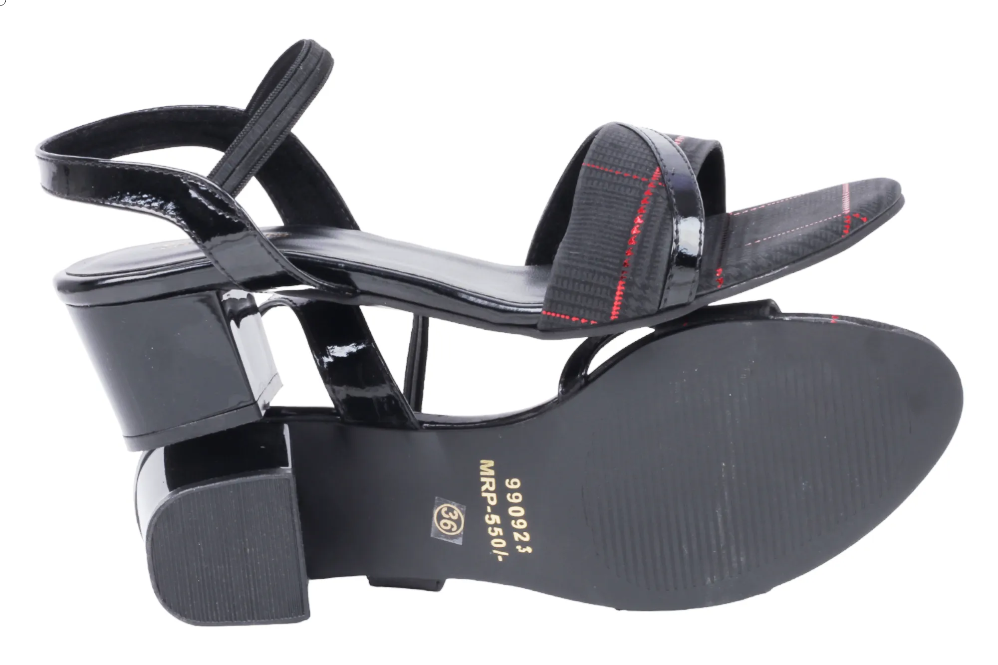 LADIES FANCY HEEL SANDAL 990923