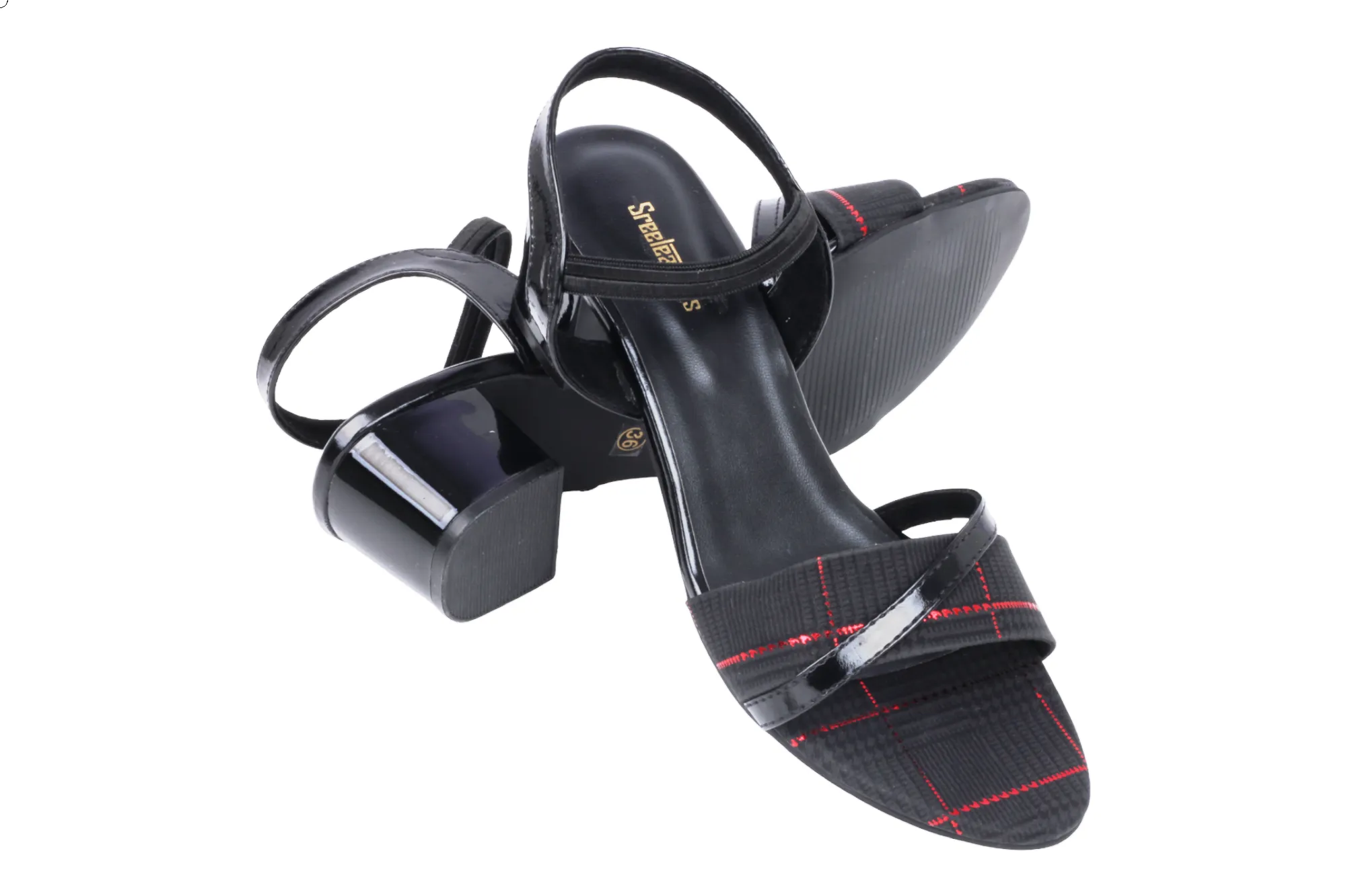 LADIES FANCY HEEL SANDAL 990923