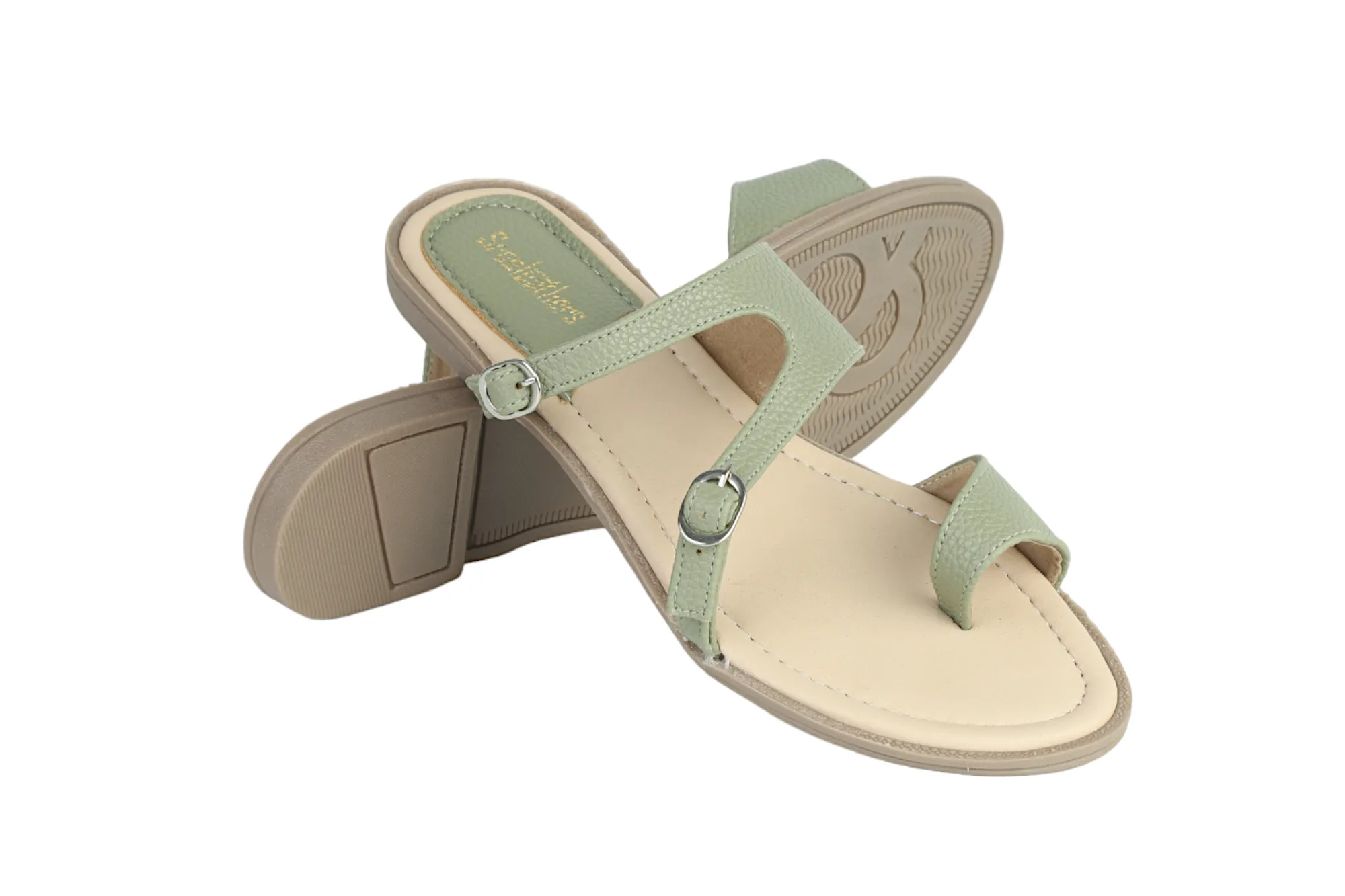 Ladies flat chappal 990045