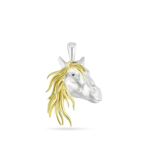 L'Amour Horse Pendant