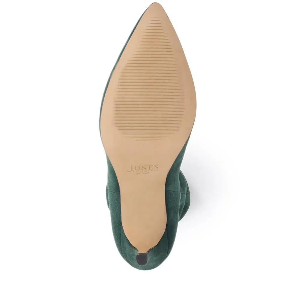 Luisa Leather Stiletto Heel Boots - LUISA / 324 250