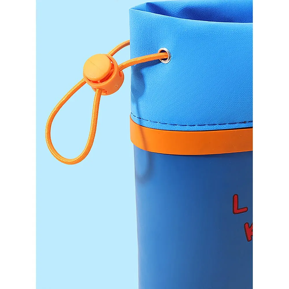 Mr.Dino Blusaurus  Flexible Rubber Rain Gumboots for Toddlers and Kids