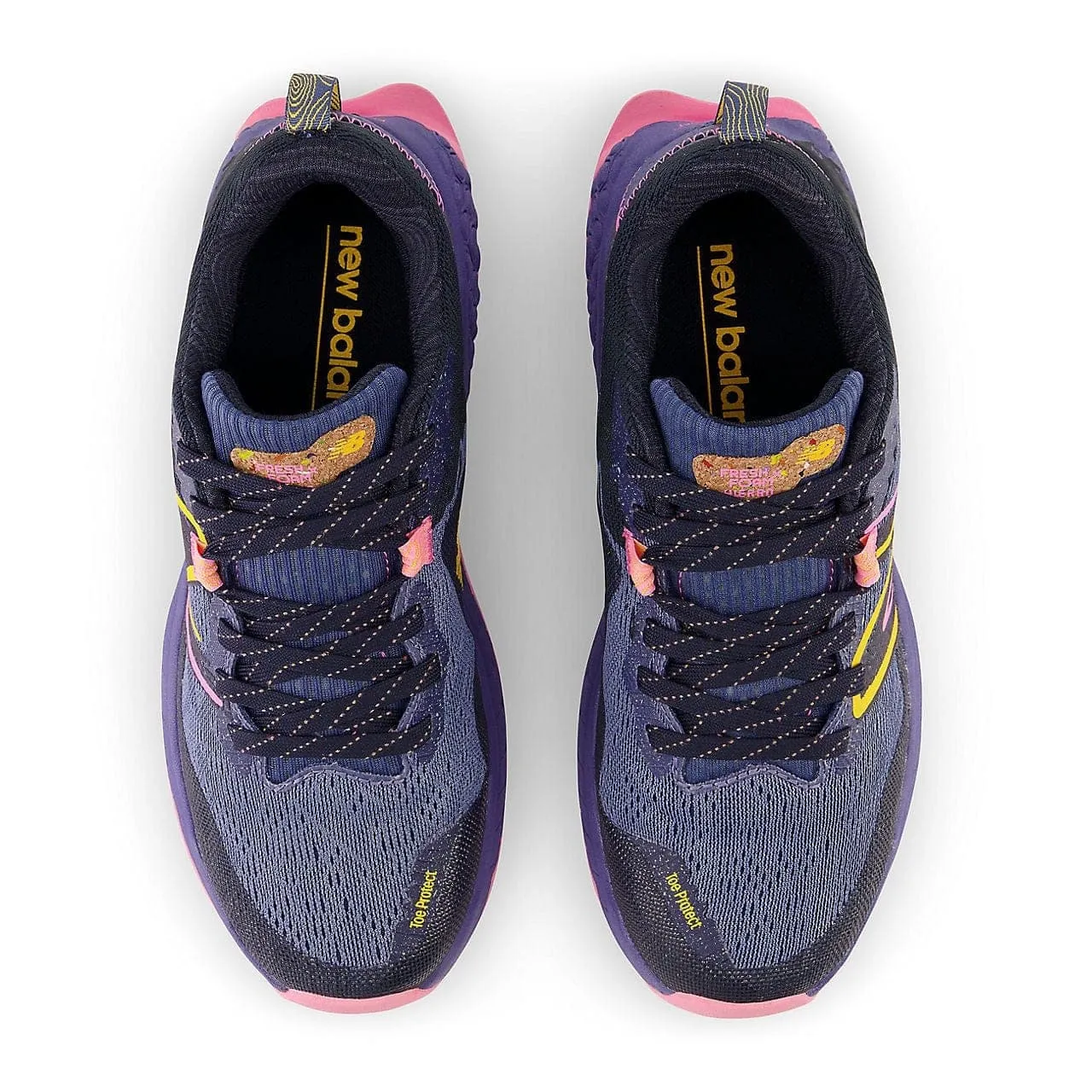 New Balance Fresh Foam X Hierro v7 (Womens) - Night Sky with Vibrant Pink and Black
