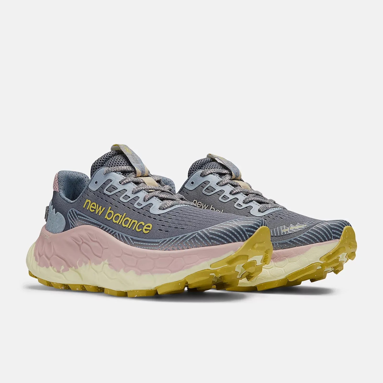 New Balance Women's X More Trail v3 Trail Running Shoes Arctic Grey / Orb Pink / Tea Tree