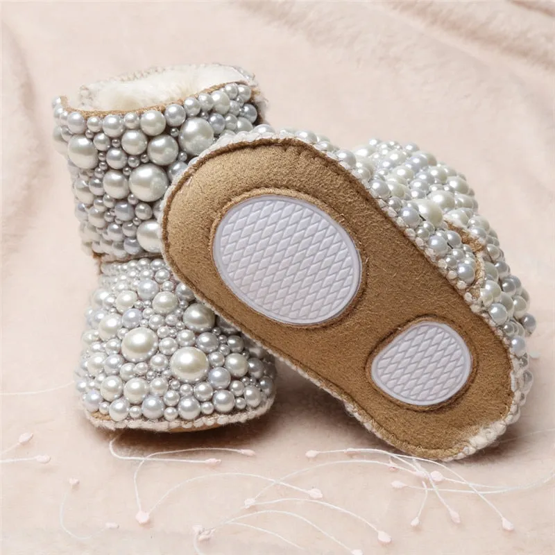 Newborn Pearl Boots