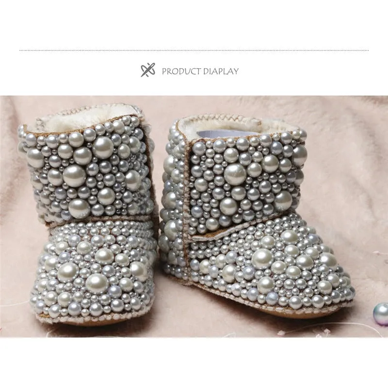Newborn Pearl Boots